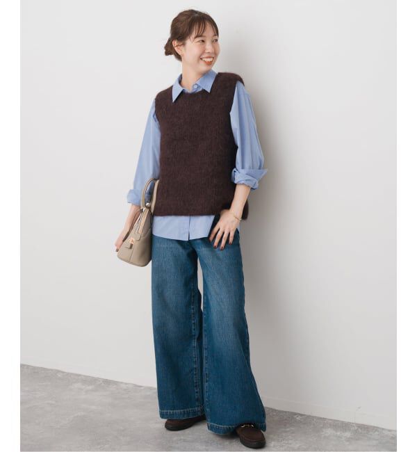 Spick and Span「《追加3》50コットンコンパクトシャツ」|シャツ・ブラウス|