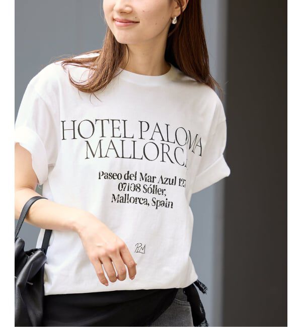 FRAMeWORK「≪予約≫SKIN HOTEL PALOMA MALLORCA T」|Tシャツ・カットソー|ホワイト