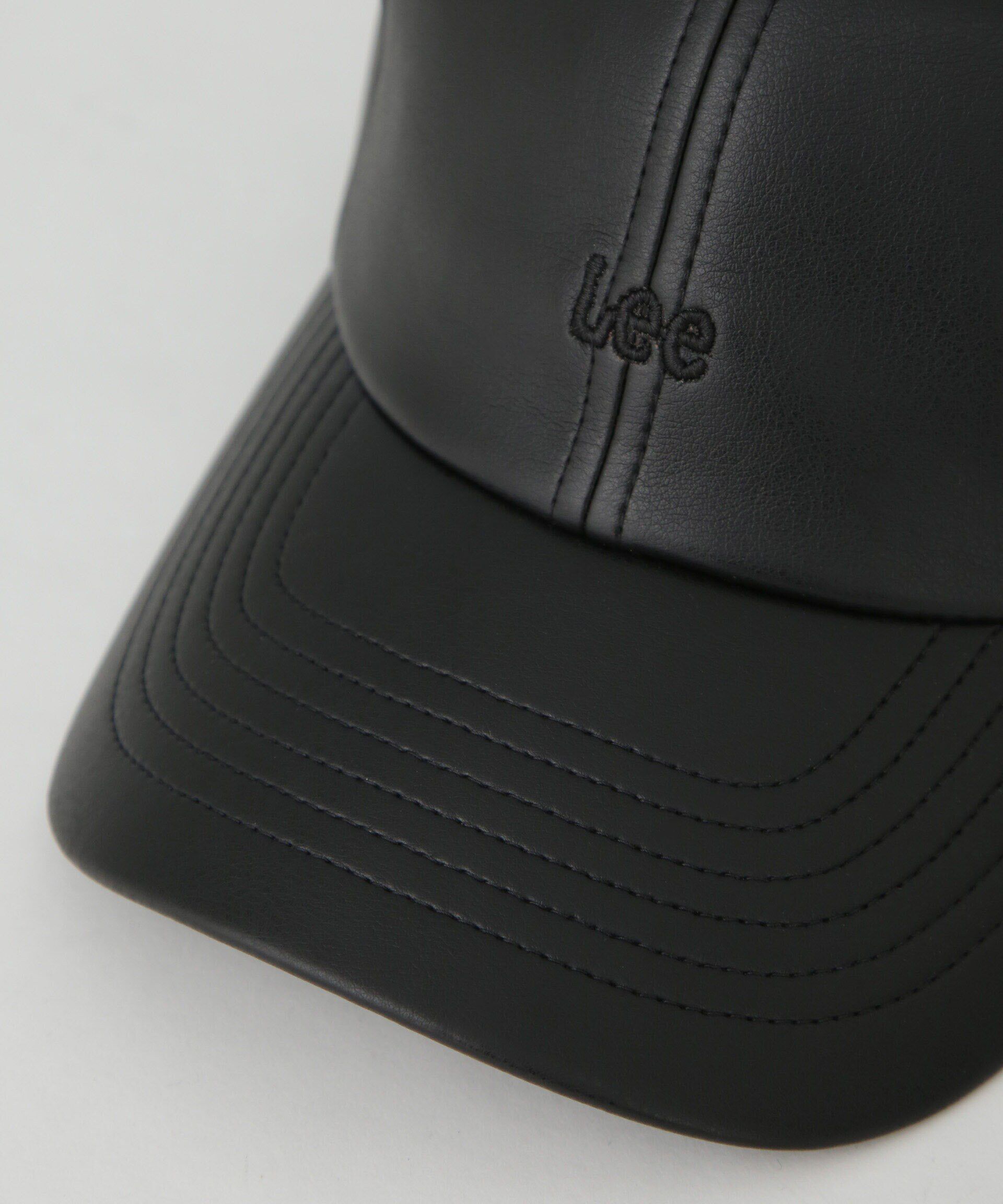 nano･universe「Lee/LE LOW CAP FAUX LEATHER」|キャップ・キャスケット|