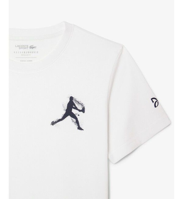LACOSTE「『ノバク・ジョコビッチ』ドライTシャツ＆キャップ」|Tシャツ・カットソー|