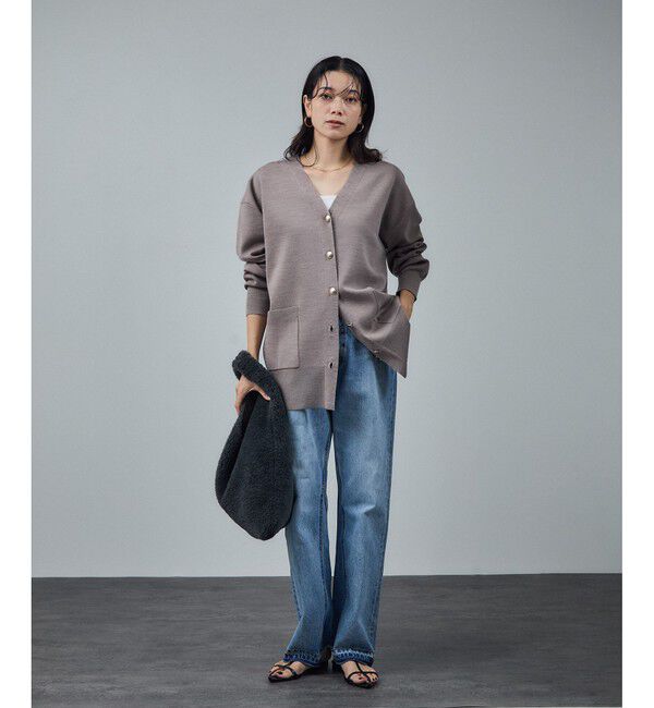 SALON adam et rope'「【HELEN MOORE（ヘレンムーア）】フェイクムートンリバーシブルバッグ」|トートバッグ|