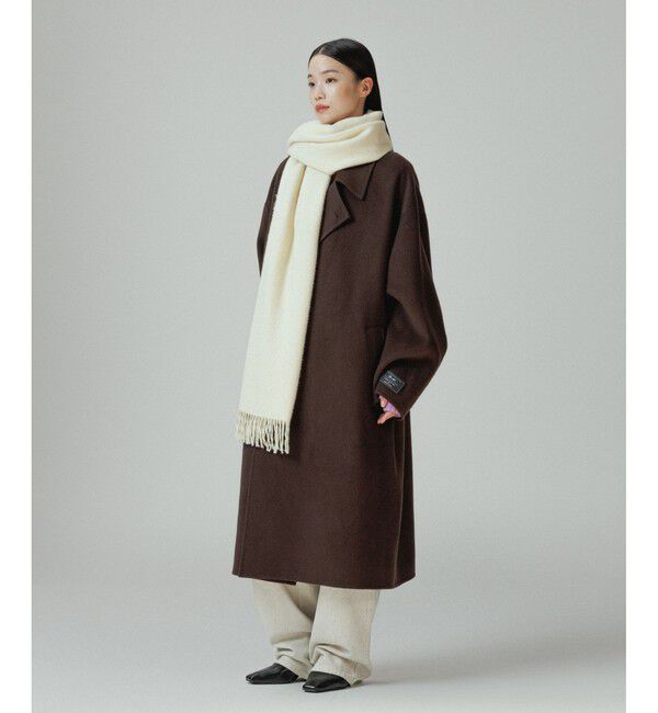 ADAM ET ROPE'「【THE INOUE BROTHERS...together with ADAM ET ROPE'】EX Brushed Scarf」|マフラー|