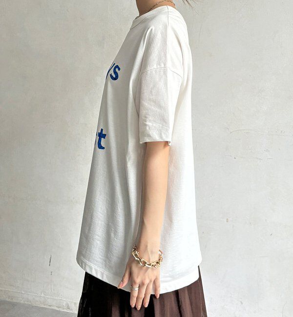  「【WEB限定】2WAYメッセージTEE」|Tシャツ・カットソー|