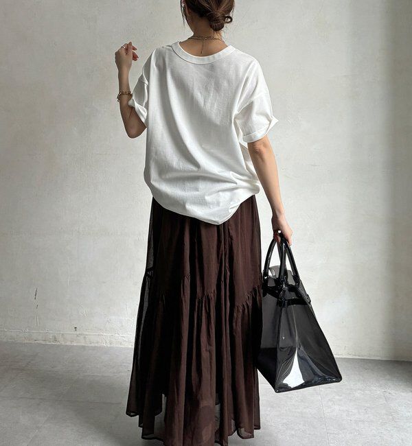 「【WEB限定】2WAYメッセージTEE」|Tシャツ・カットソー|