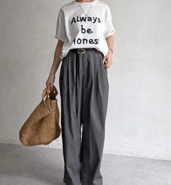  「【WEB限定】2WAYメッセージTEE」|Tシャツ・カットソー|