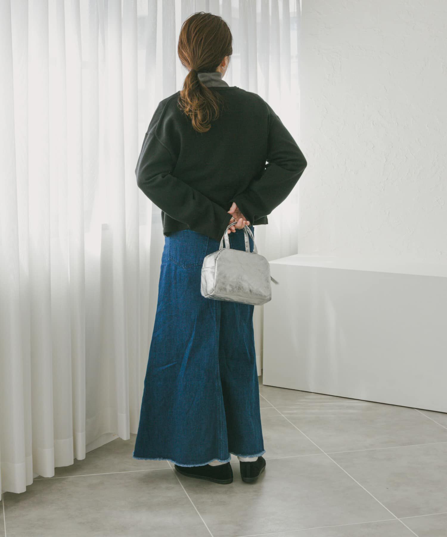URBAN RESEARCH DOORS「『UR TECH 200日ニット』Vネックカーディガン」|カーディガン|