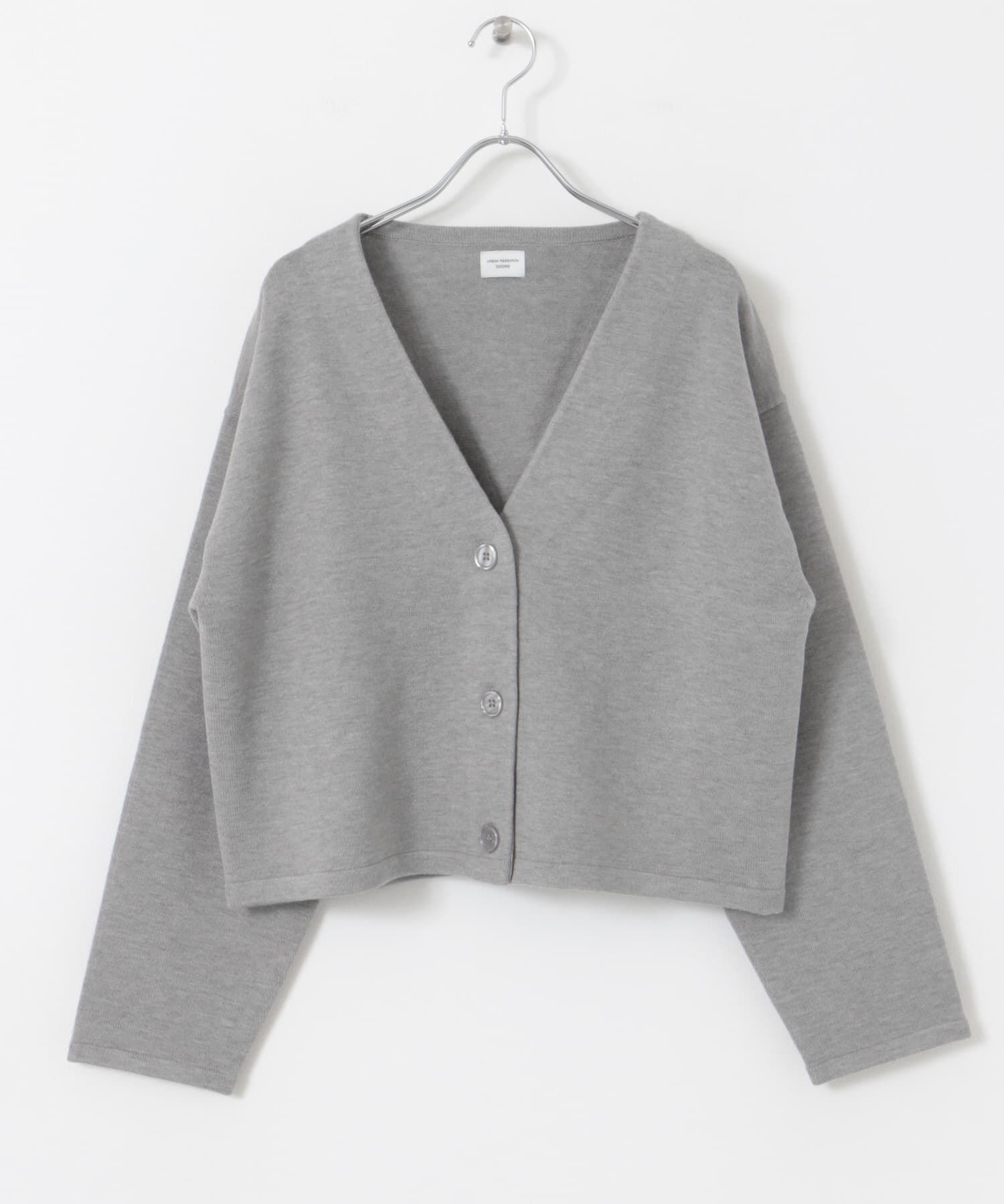URBAN RESEARCH DOORS「『UR TECH 200日ニット』Vネックカーディガン」|カーディガン|