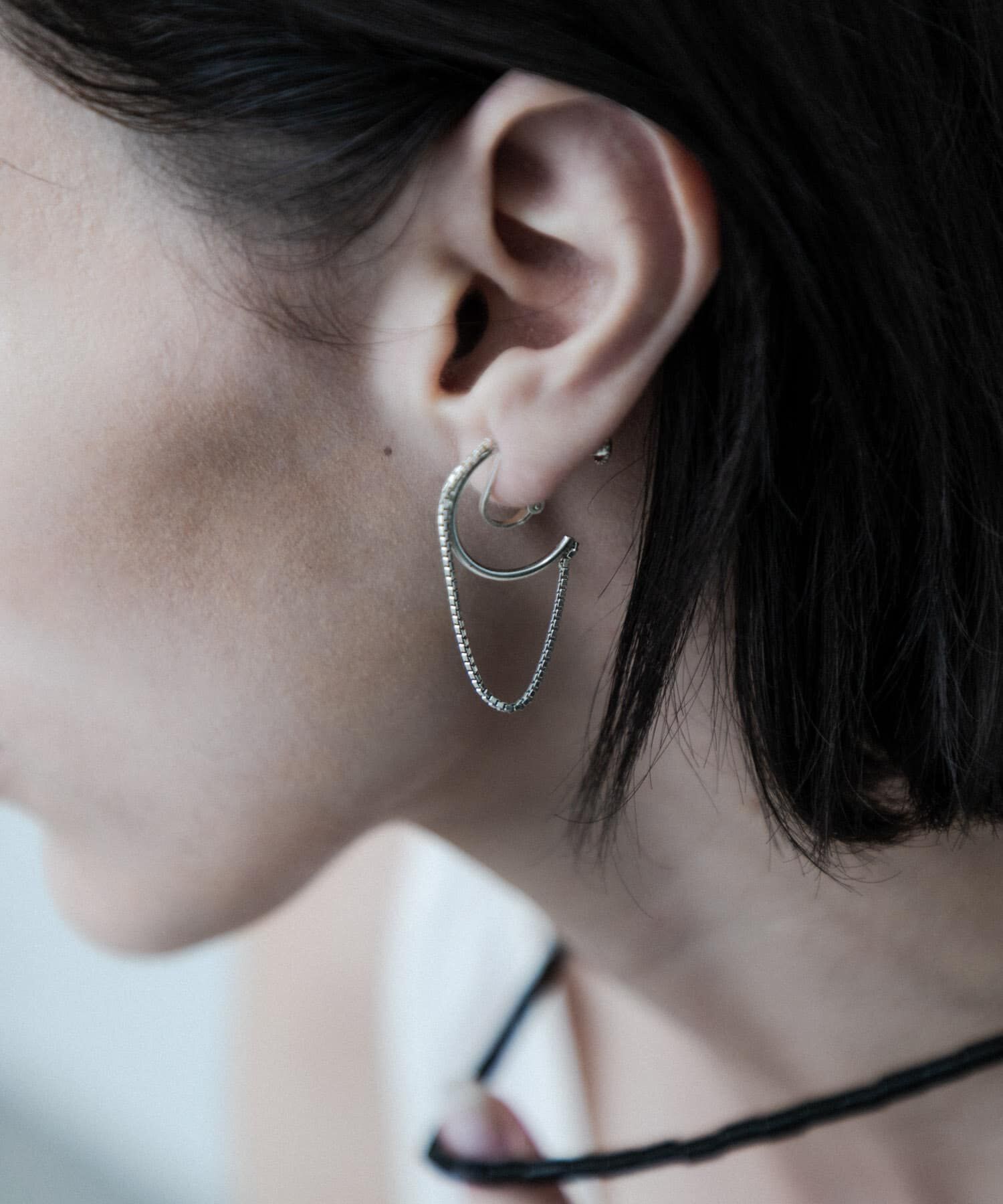 SMELLY「SMELLY so&rsquo;　combination chain earring」|イヤリング|