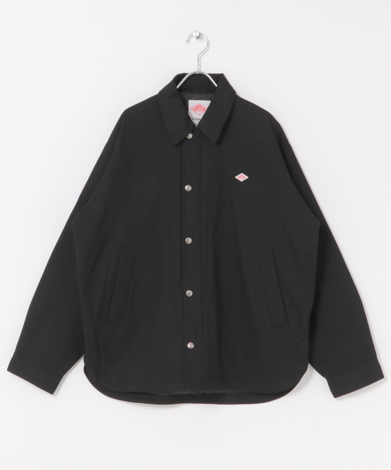 URBAN RESEARCH DOORS「DANTON　COACH JACKET」|ノーカラーコート|