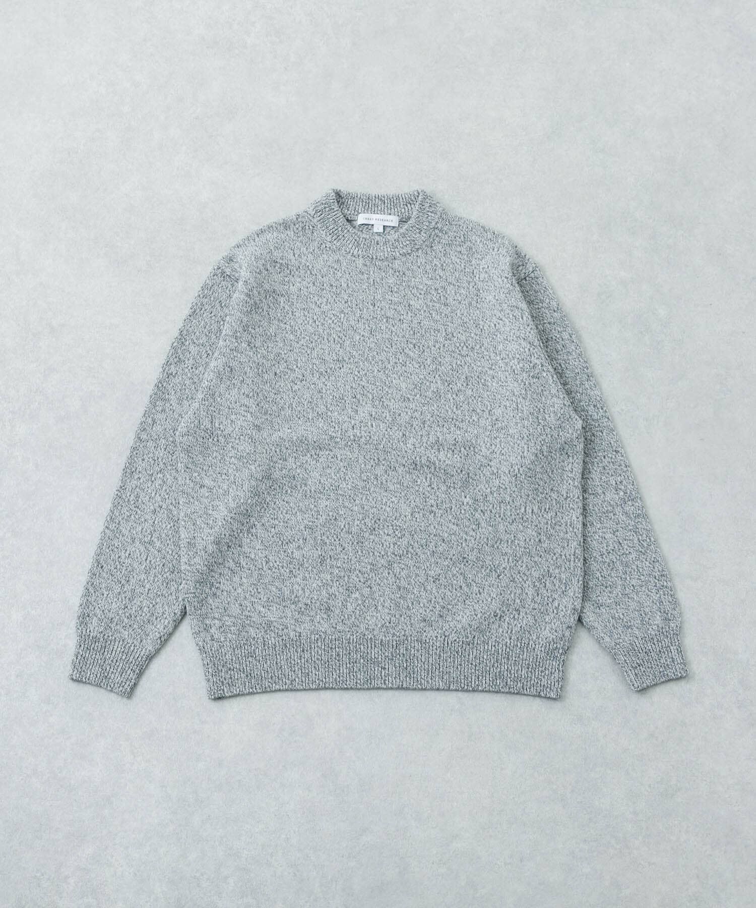 URBAN RESEARCH「MIX MOULINE CREW-NECK KNIT」|ニット・セーター|