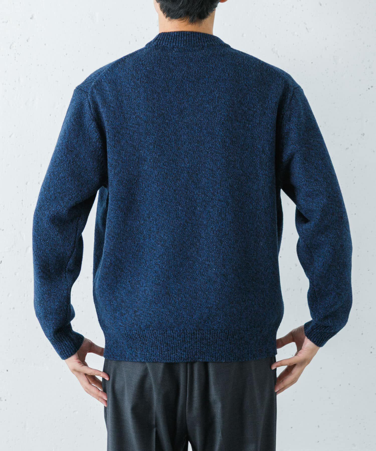 URBAN RESEARCH「MIX MOULINE CREW-NECK KNIT」|ニット・セーター|