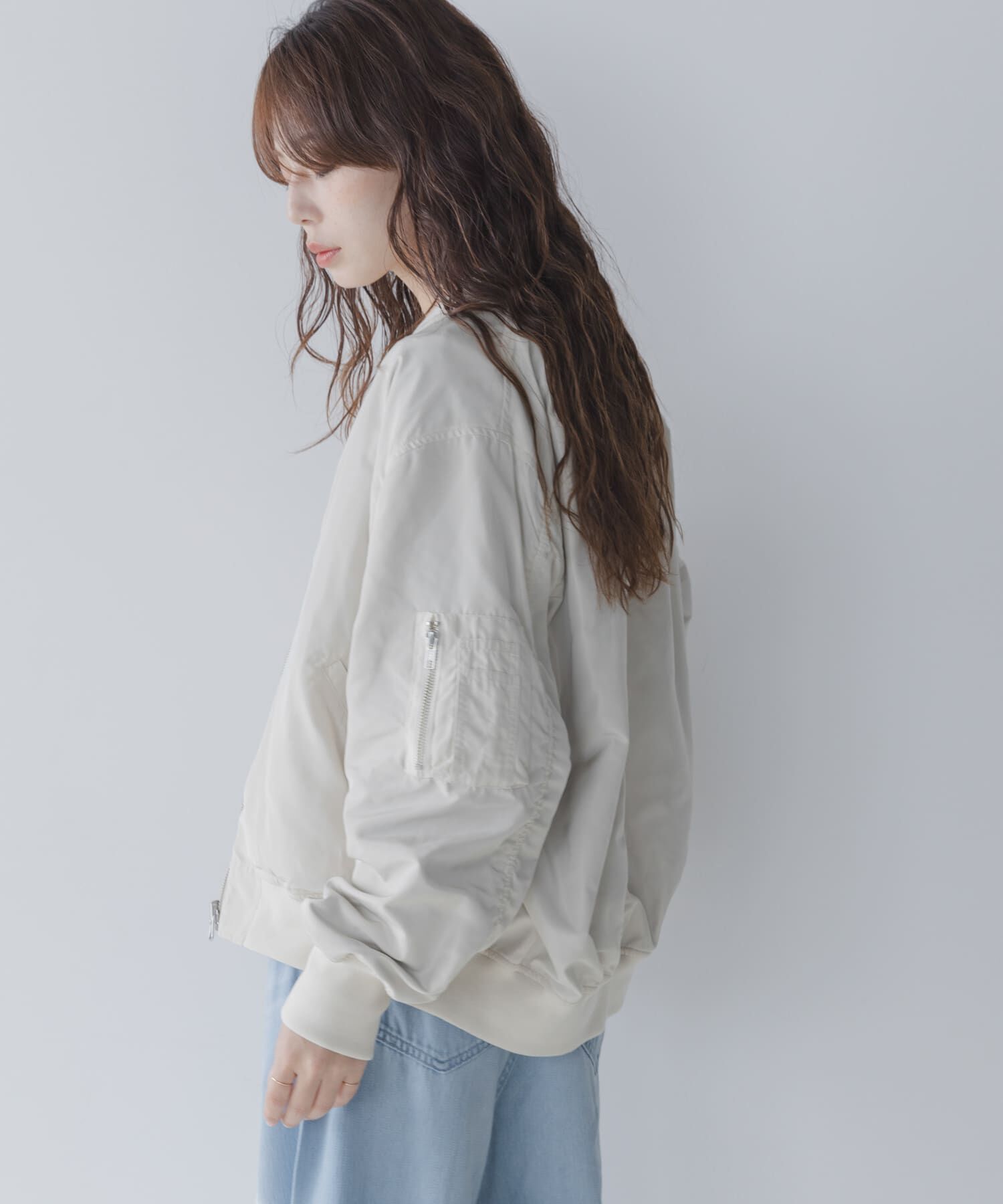 Sonny Label 「『WEB限定』リバーシブルオーバーMA-1」|ブルゾン・スタジャン|