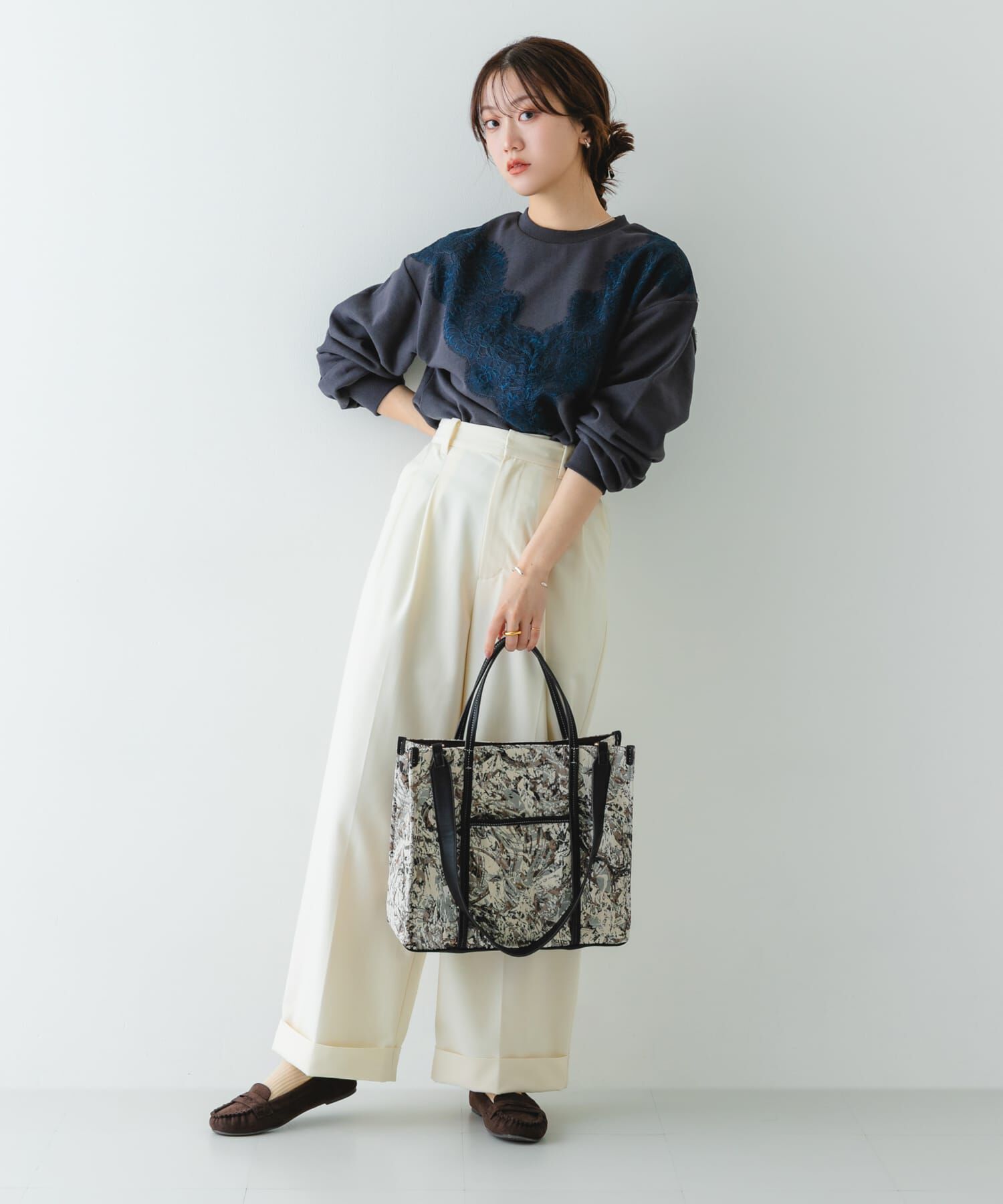 RODE SKO「ファブリックスクエアトートバッグ」|トートバッグ|