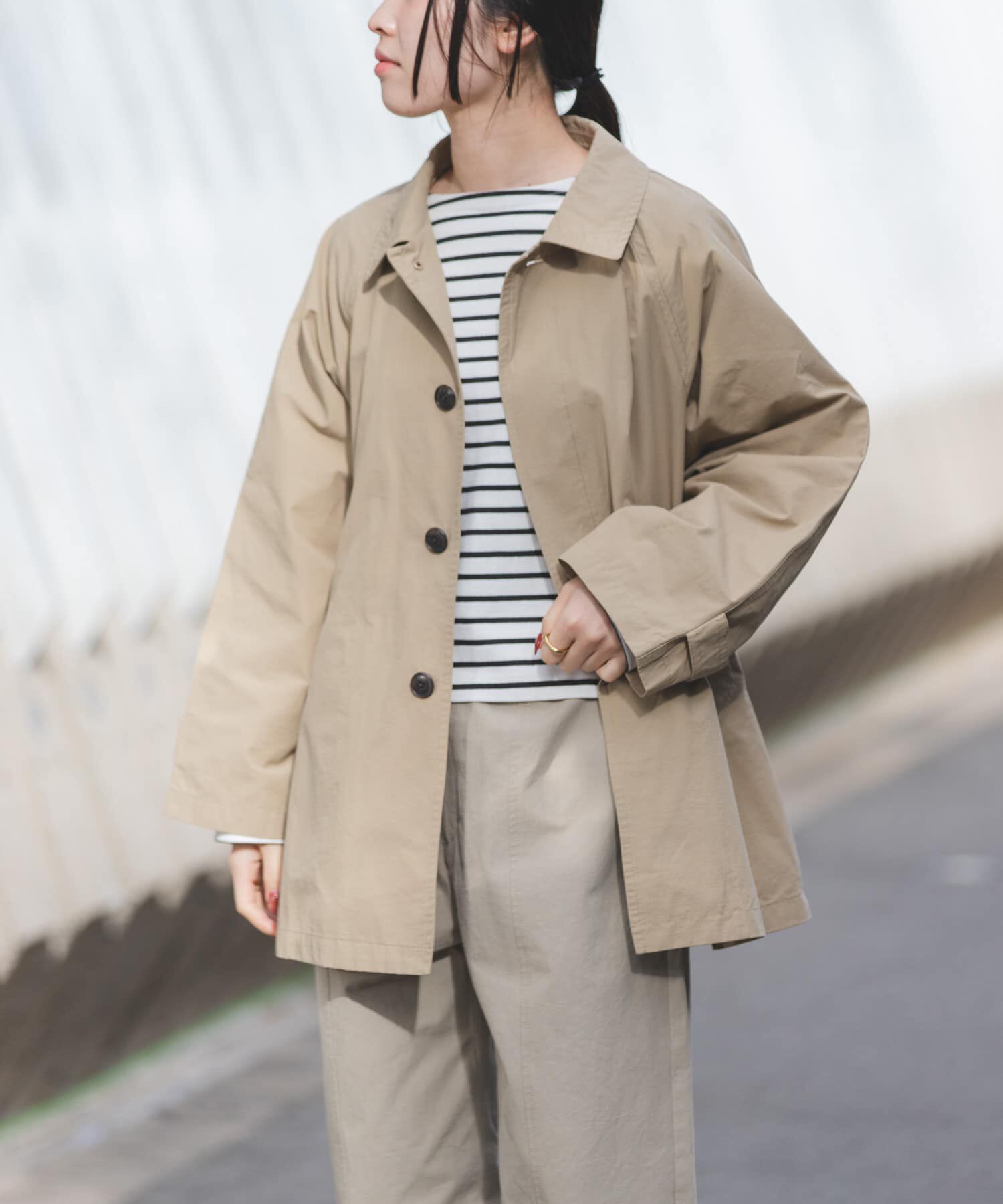 FORK&SPOON ステンカラーテントコート（URBAN RESEARCH DOORS
