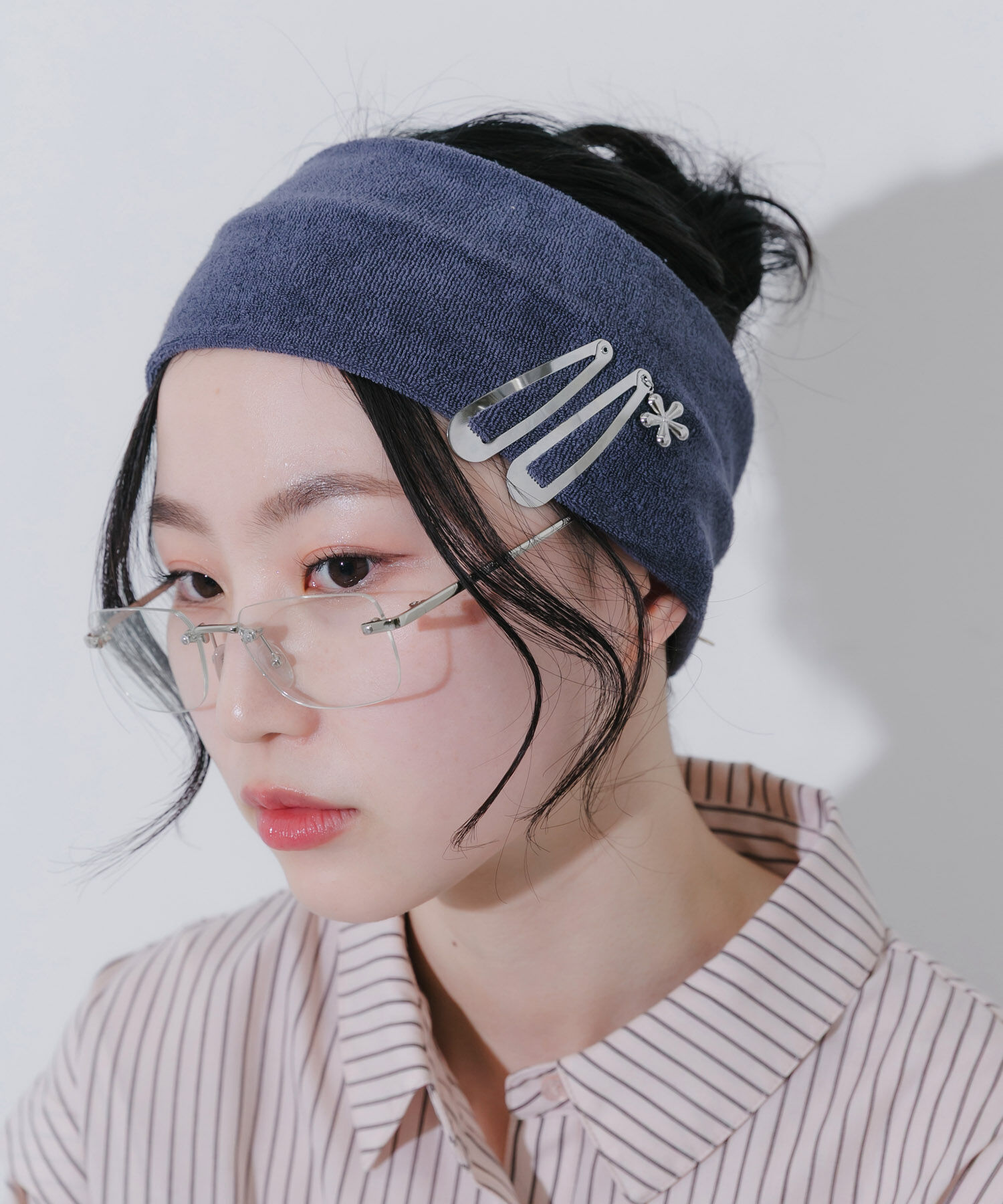 SMELLY「ステンレスフラワーチャームセットヘアピン」|その他|