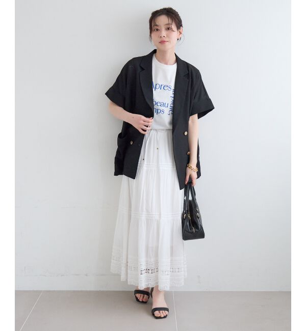  「≪洗える≫メッシュハーフスリーブジャケット」|その他|