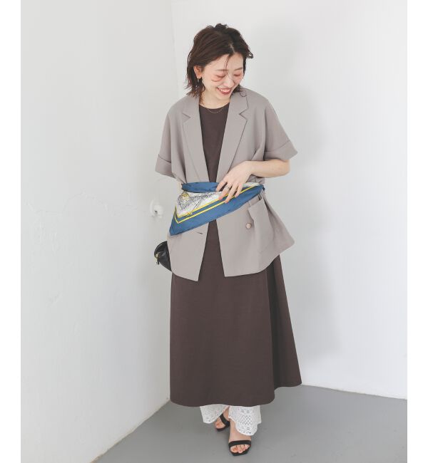  「≪洗える≫メッシュハーフスリーブジャケット」|その他|