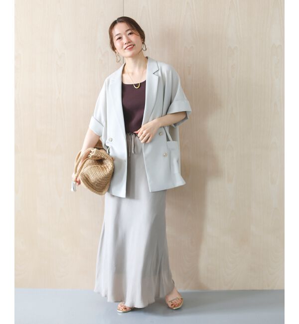  「≪洗える≫メッシュハーフスリーブジャケット」|その他|