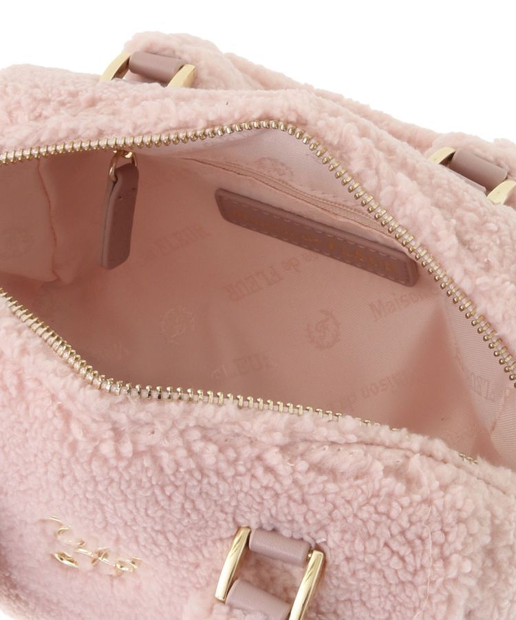 Maison de FLEUR「EC限定フェイクファーボストンバッグ」|ハンドバッグ|