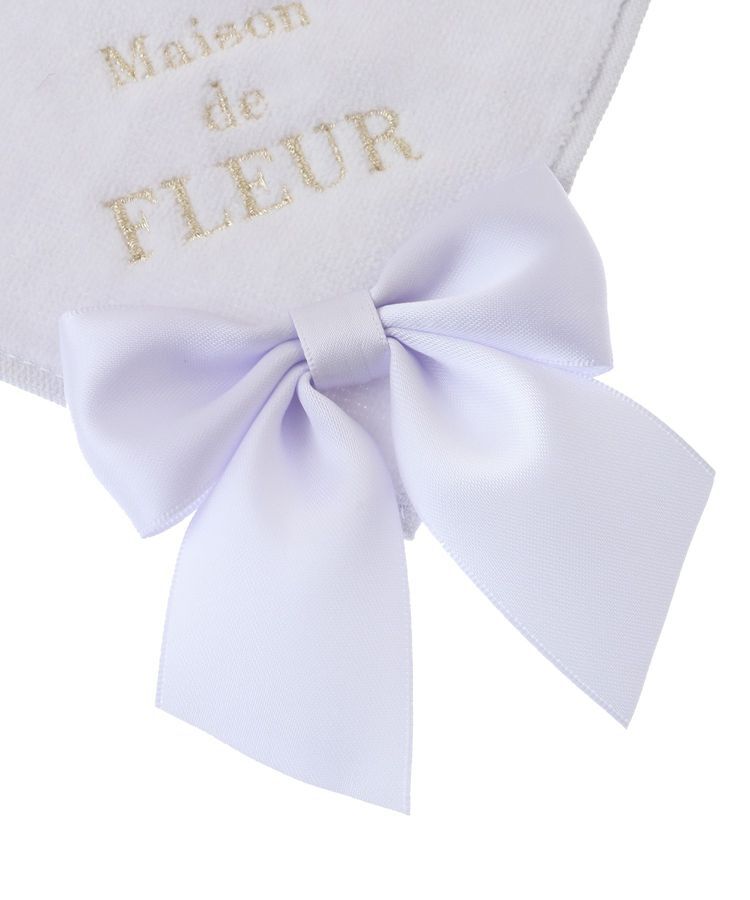 Maison de FLEUR「ビッグリボンタオルハンカチ」|ハンカチ|