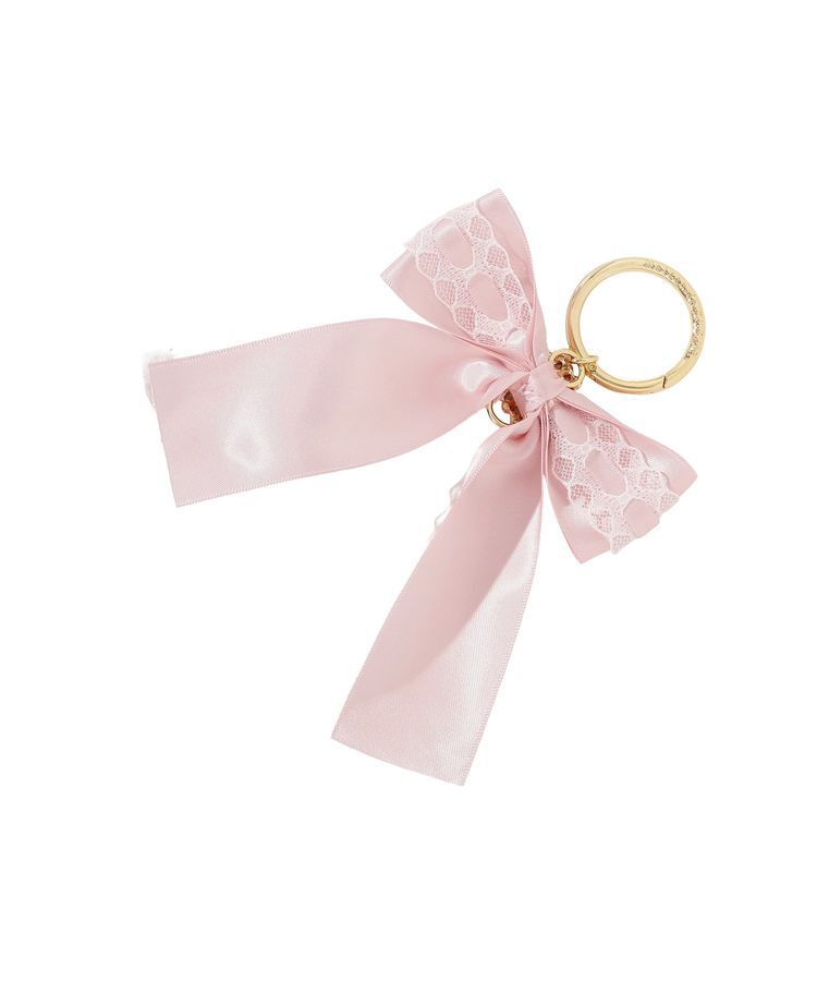 Maison de FLEUR「ハシゴレースパールビジューリボンキーリング」|その他|