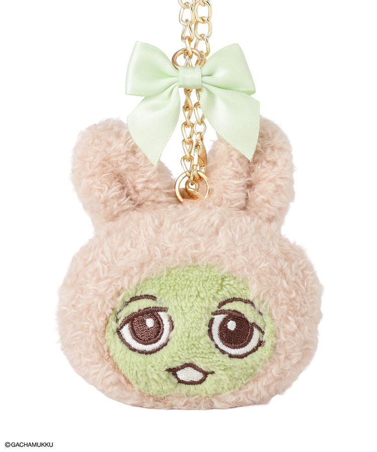 Maison de FLEUR「ガチャピン うさぎフードチャーム」|その他|