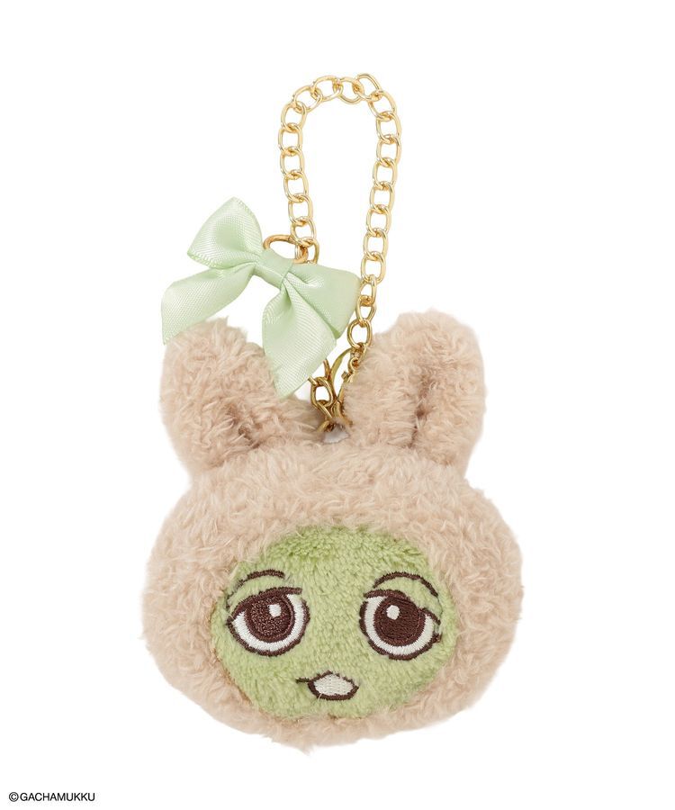 Maison de FLEUR「ガチャピン うさぎフードチャーム」|その他|