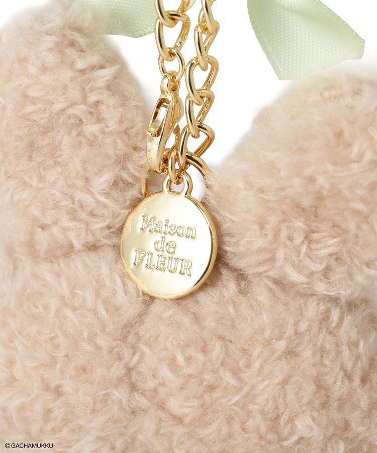 Maison de FLEUR「ガチャピン うさぎフードチャーム」|その他|