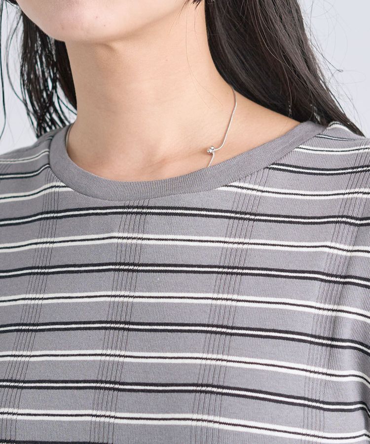 Green Parks「マルチボーダーフレンチプルオーバー」|Tシャツ・カットソー|