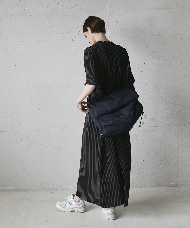 GARAGE OF GOOD CLOTHING「ストライプ半袖ワンピース」|ワンピース|