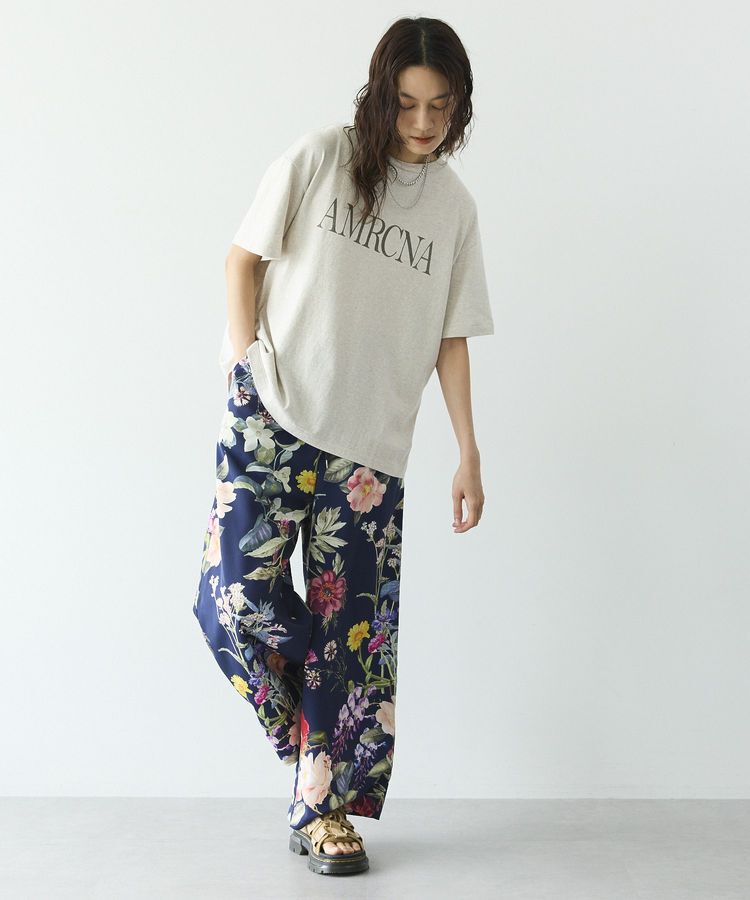 GARAGE OF GOOD CLOTHING「【日本製】フラワープリントパンツ」|その他|