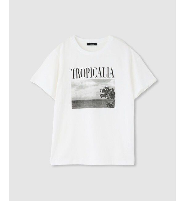 allureville「モノトーンフォトグラフT」|Tシャツ・カットソー|