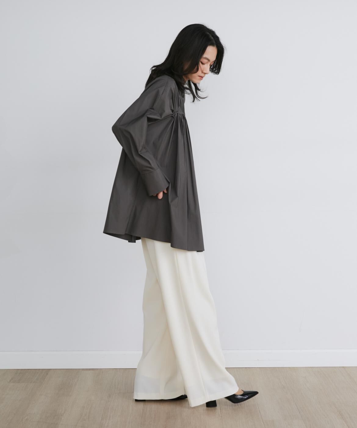 INED「《大きいサイズ》ラップパンツ《la veille by SUPERIOR CLOSET》」|その他|