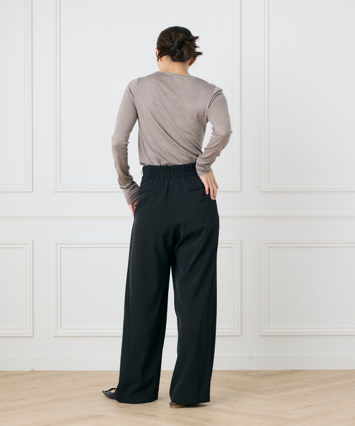 INED「《大きいサイズ》ラップパンツ《la veille by SUPERIOR CLOSET》」|その他|