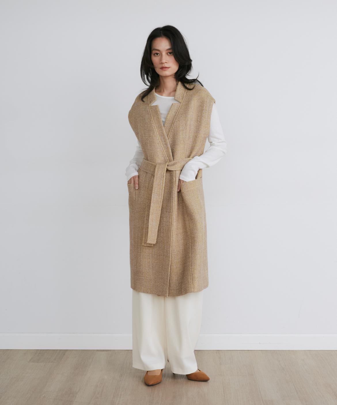 INED「《大きいサイズ》ラップパンツ《la veille by SUPERIOR CLOSET》」|その他|