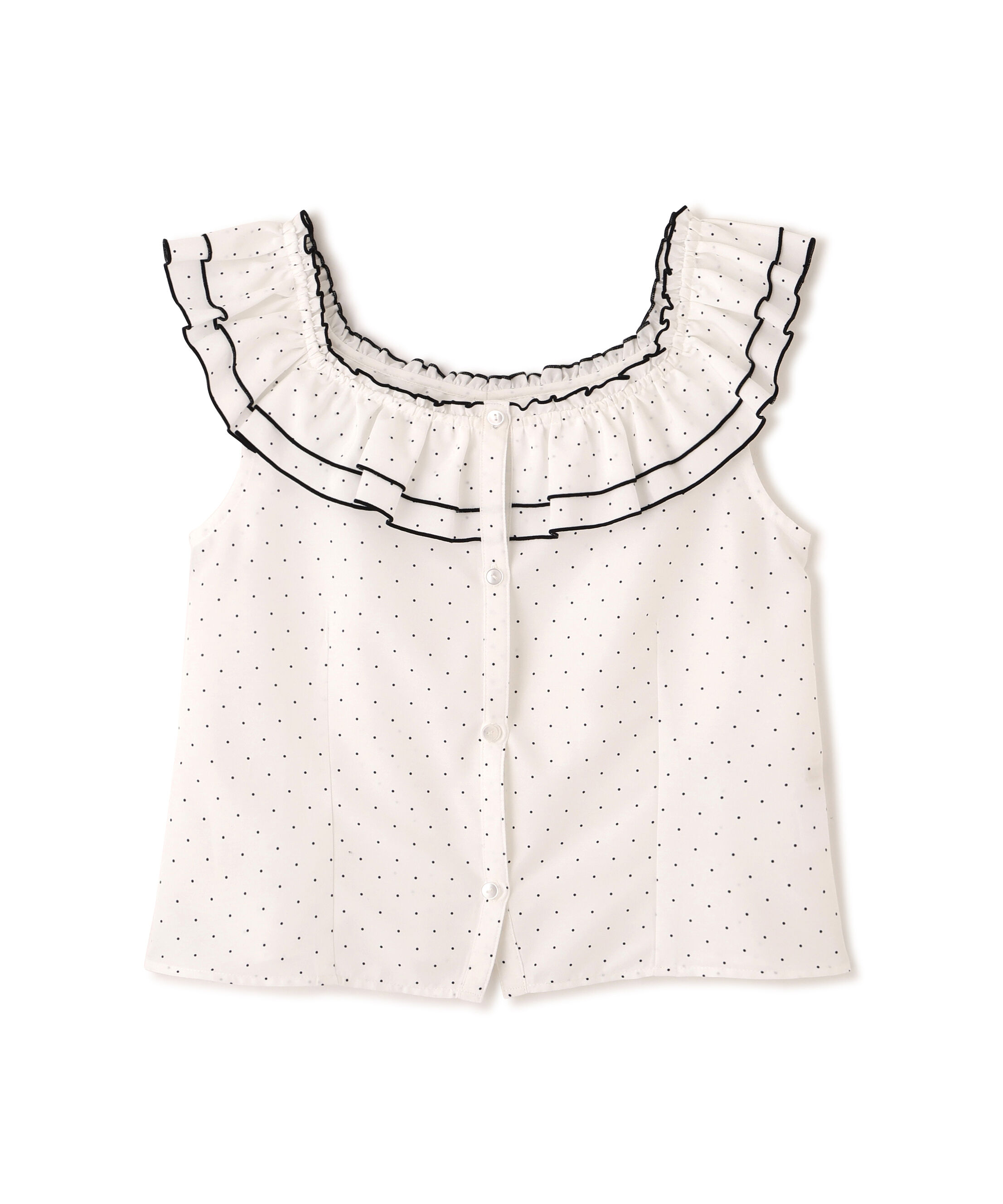 PROPORTION BODY DRESSING「ラッフルカラーブラウス」|シャツ・ブラウス|