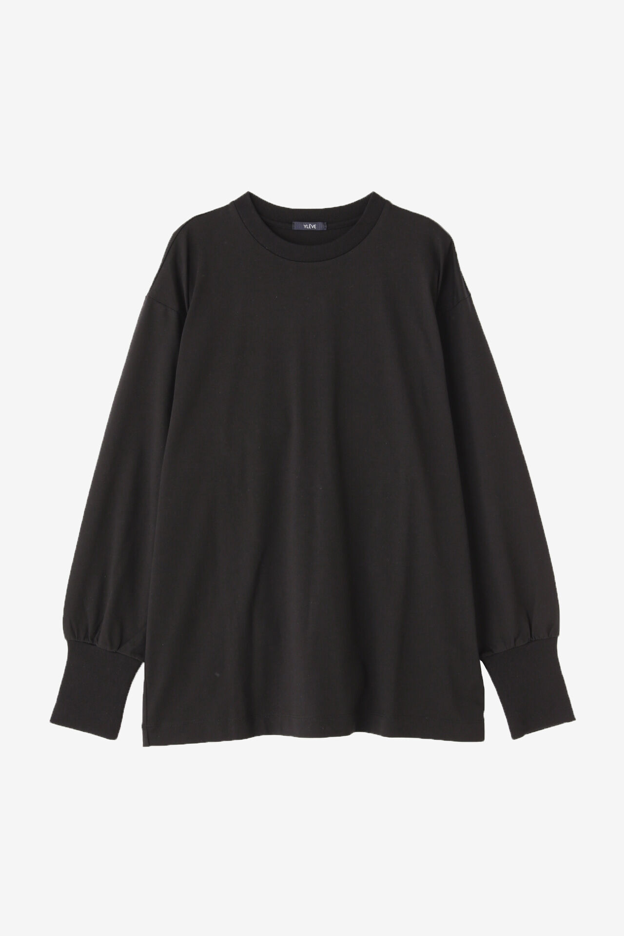 YLEVE 「YLEVE / SOFT ORGANIC COTTON P/O」|Tシャツ・カットソー|ブラック