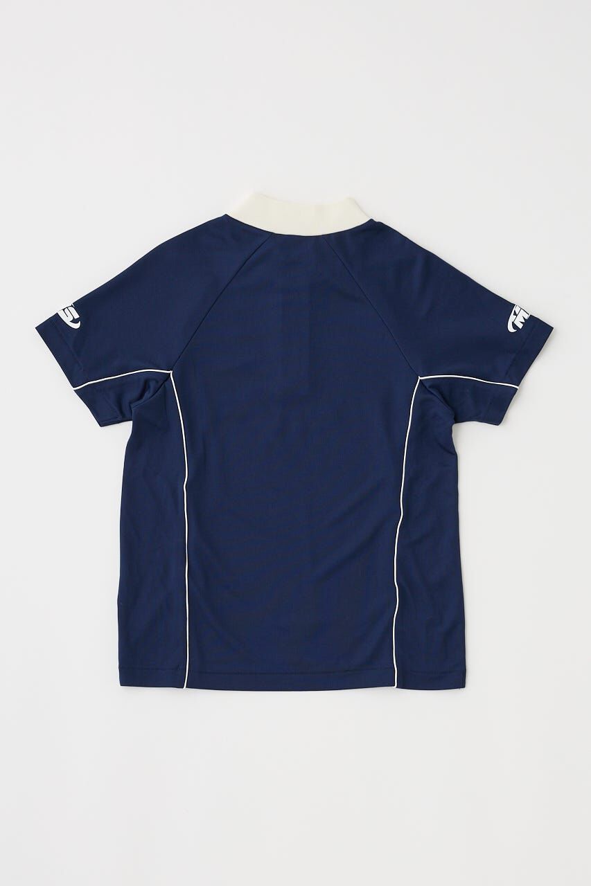 MOUSSY「HALF ZIP レーシング TEE」|Tシャツ・カットソー|