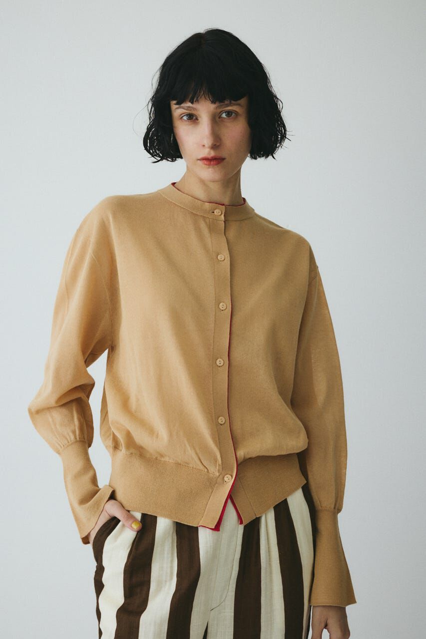 HeRIN.CYE「Double end cardigan」|カーディガン|