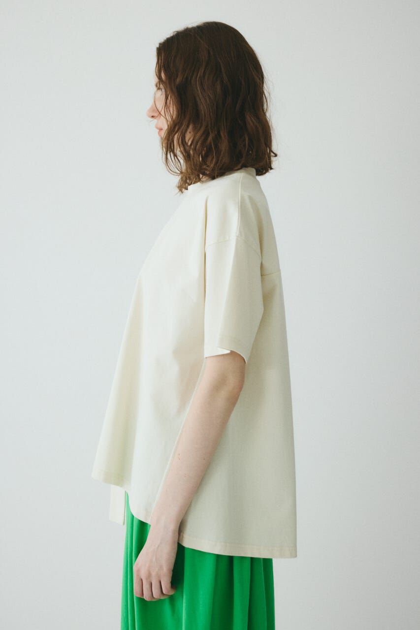 HeRIN.CYE「Asymmetry hem drape cut tops」|Tシャツ・カットソー|
