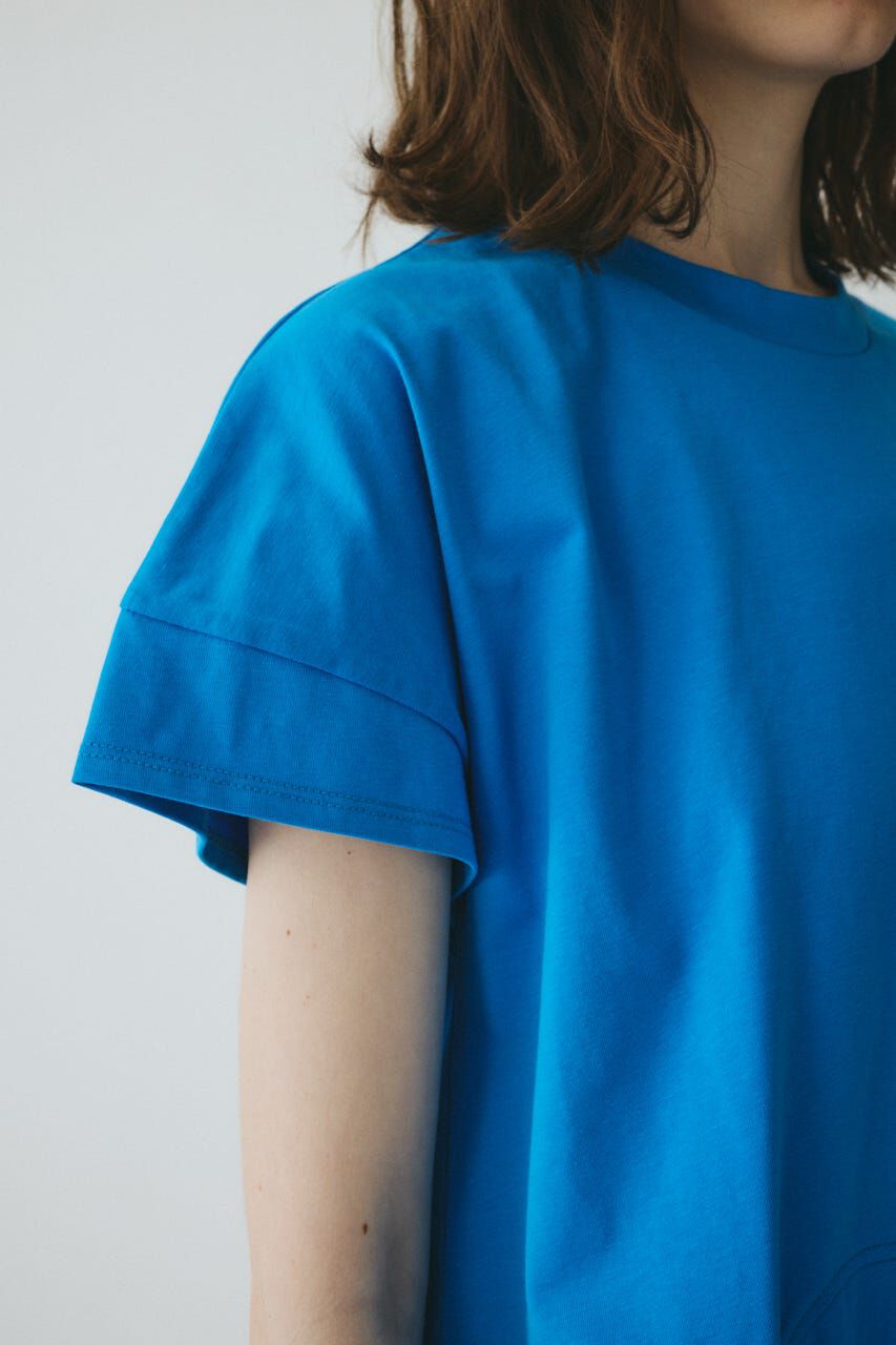 HeRIN.CYE「Asymmetry hem drape cut tops」|Tシャツ・カットソー|