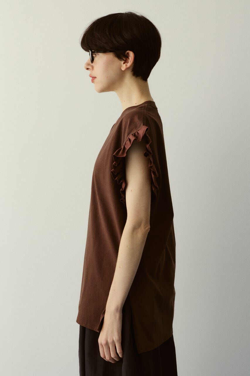 HeRIN.CYE「［予約］Point frill box tops」|Tシャツ・カットソー|