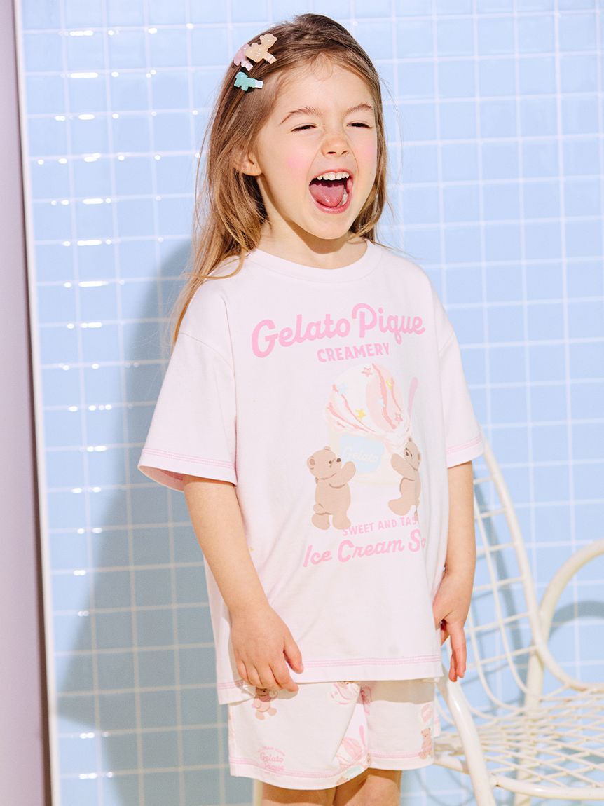 GELATO PIQUE KIDS & BABY「【KIDS】アイスクリームベアヘアクリップ」|ヘアバンド|