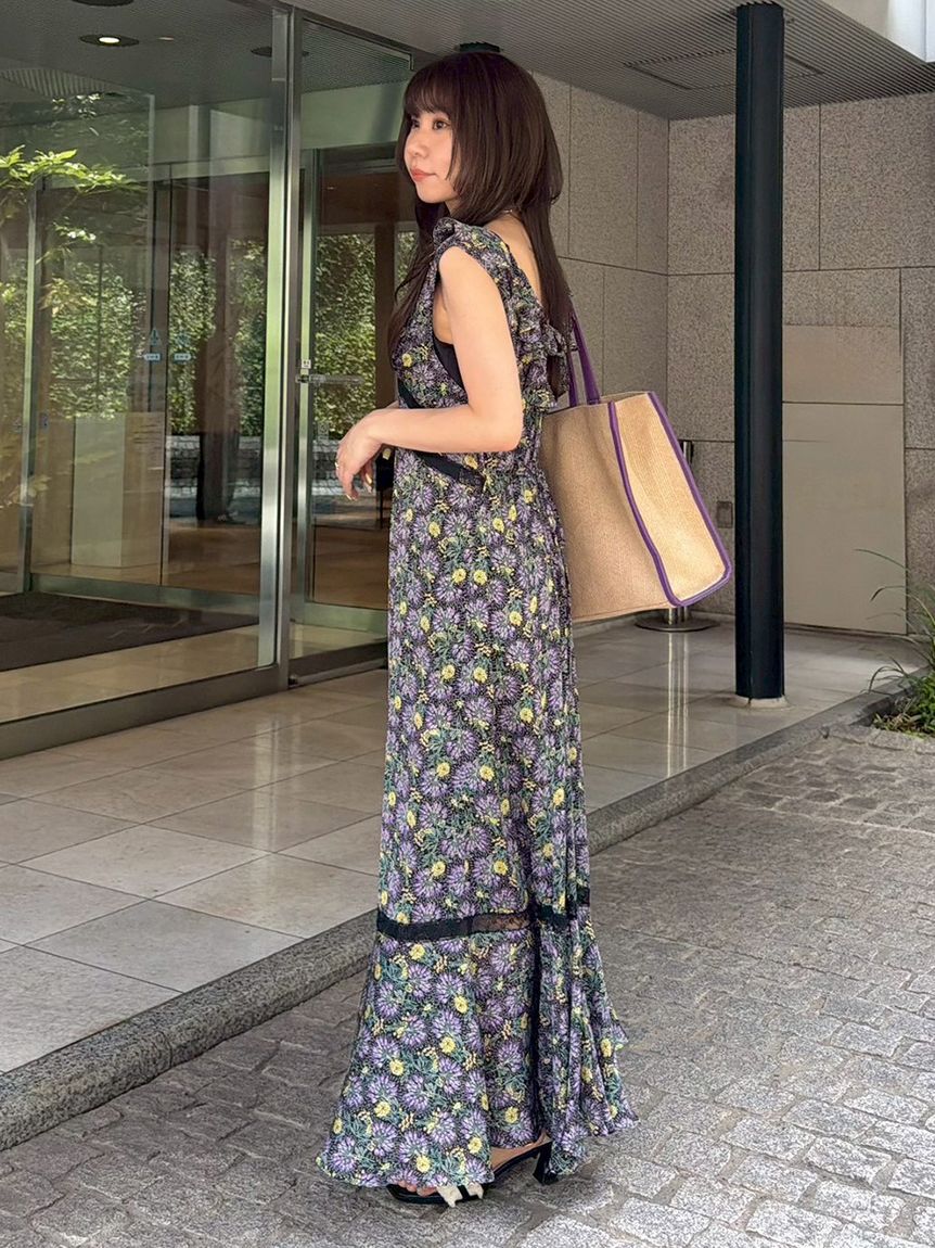LILY BROWN×ANNA SUI】フラワープリントワンピース（LILY BROWN