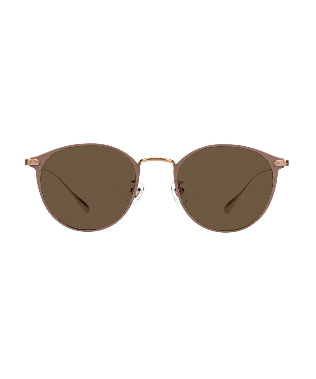 「Zoff | UNITED ARROWS ボストン型 サングラス メタル チタン 軽量 UVカット ユナイテッドアローズ」|サングラス|