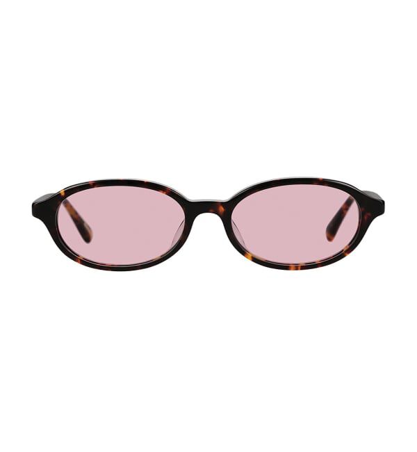  「【WEB限定】Zoff｜UNITED ARROWS ユナイテッドアローズ オーバル型 サングラス | 紫外線対策 UVカット  」|サングラス|茶系デミ