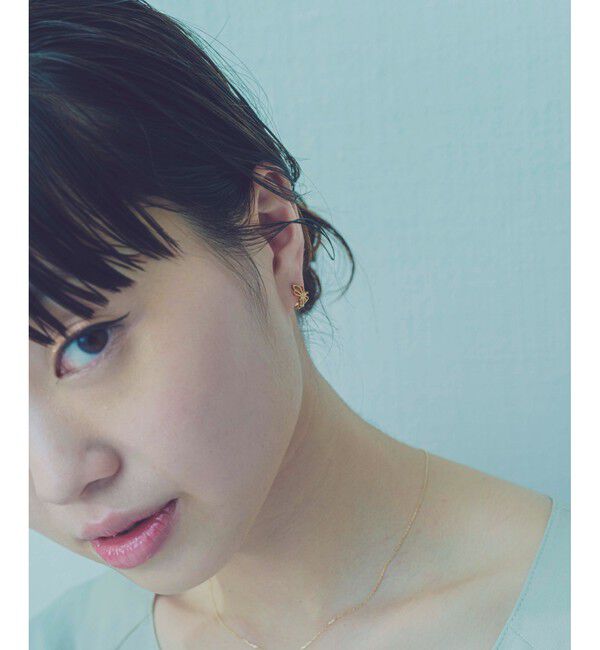 ete「レース リバーシブルイヤリング」|イヤリング|