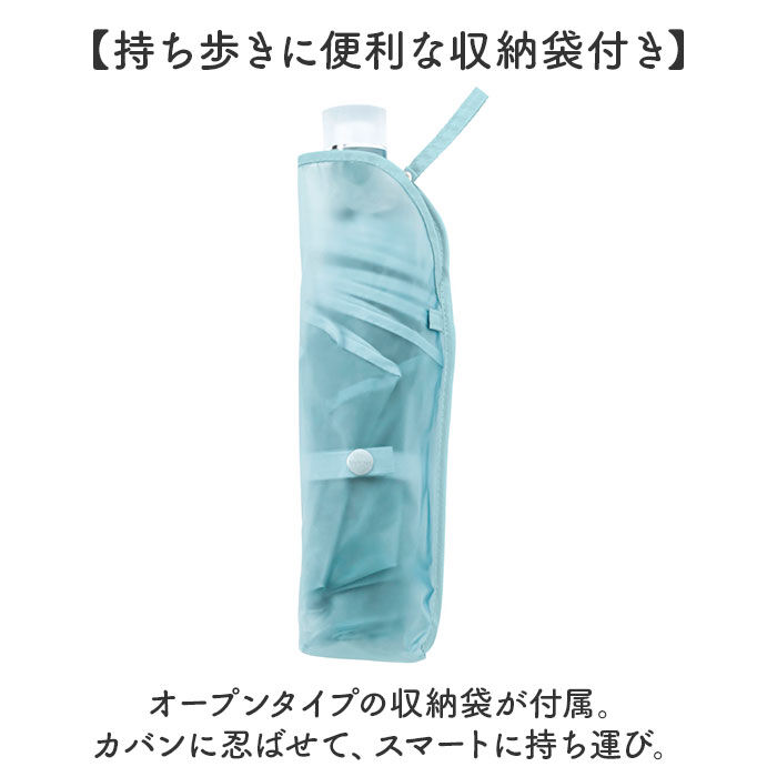 BACKYARD FAMILY「because ビコーズ クリアアンブレラ 折りたたみ傘 50cm 通販 ビニール傘 雨傘 傘」|傘|