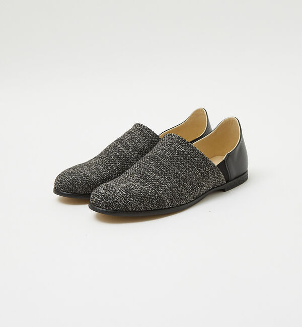 alfredoBANNISTER「【MADE IN JAPAN】サイドゴア レザー スリッポン」|スニーカー|ブラック系その他1
