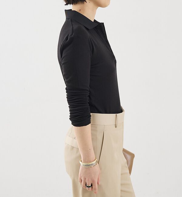 The Store by C' 「【ENTIRE STUDIOS】L/S POLO／ロングスリーブポロトップス」|ニット・セーター|